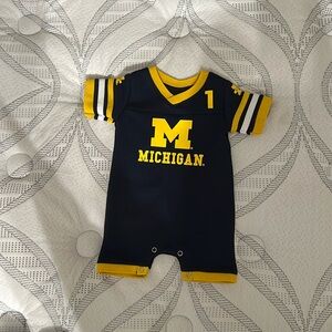 Michigan Wolverines Infant 0-3 Months Onsie